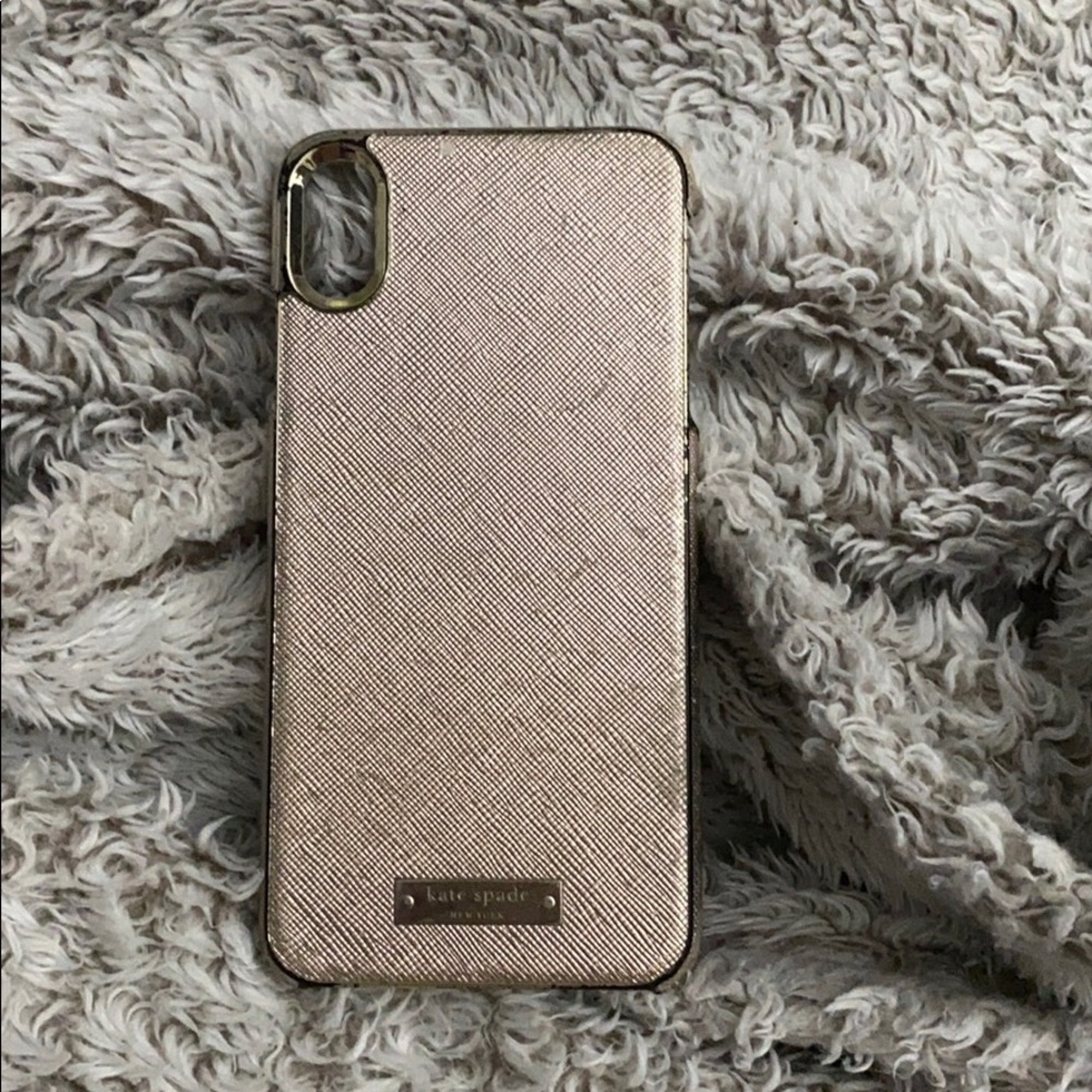 Kate Spade Rose Gold Wrap case iPhone XS Max